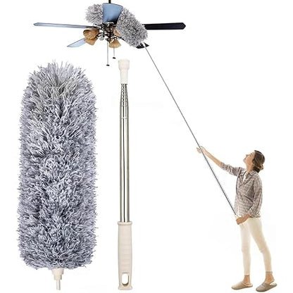 Microfiber Duster with Telescopic Long Handle