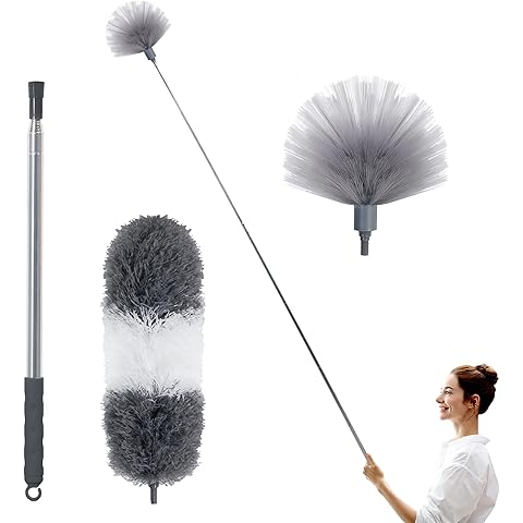 Microfiber Duster with Telescopic Long Handle
